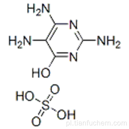 4-pirymidynol, 2,5,6-triamino-, 4- (wodorosiarczan) CAS 1603-02-7